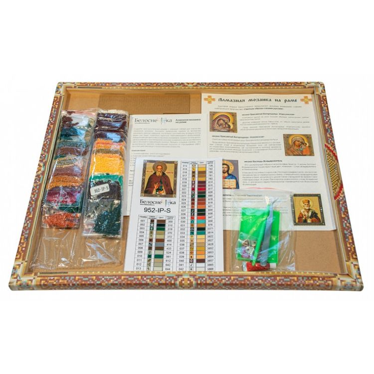 Алмазная вышивка «Преподобный Сергий Радонежский» — картинка 3