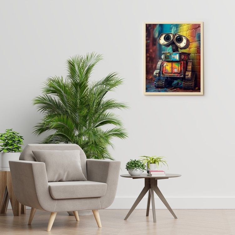 Картина по номерам «Бен Берт ВАЛЛ-И» — картинка 3