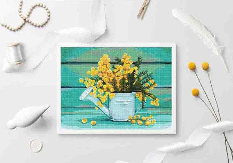 Алмазная вышивка «Запах весны» — картинка 3