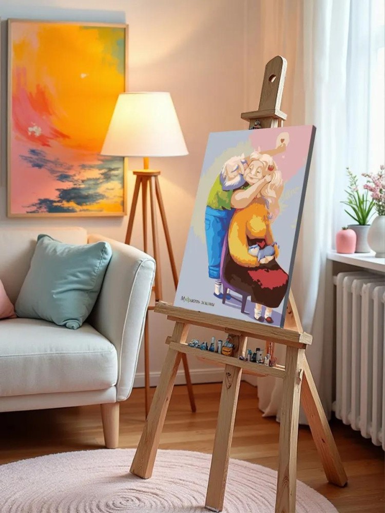 Картина по номерам «Мудрость» — картинка 9