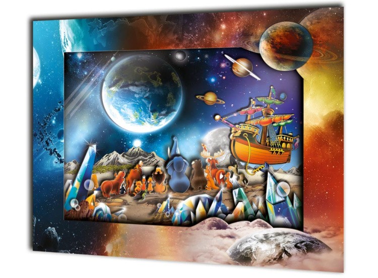 Объемная картина «На планете» — картинка 3