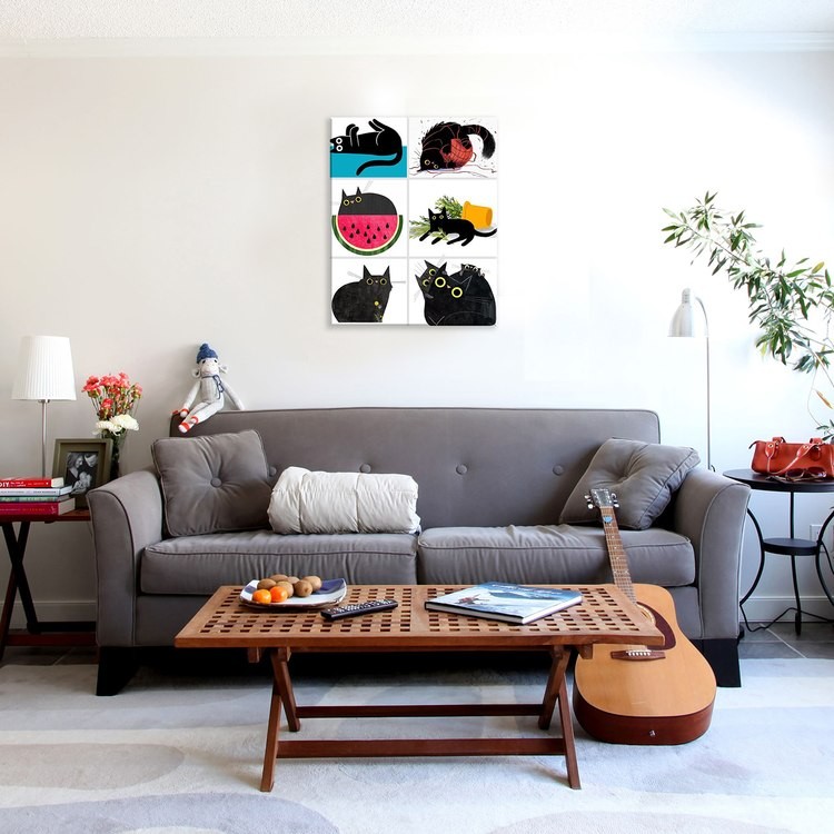 Картина по номерам «Мемчики. Проделки кошки» — картинка 4