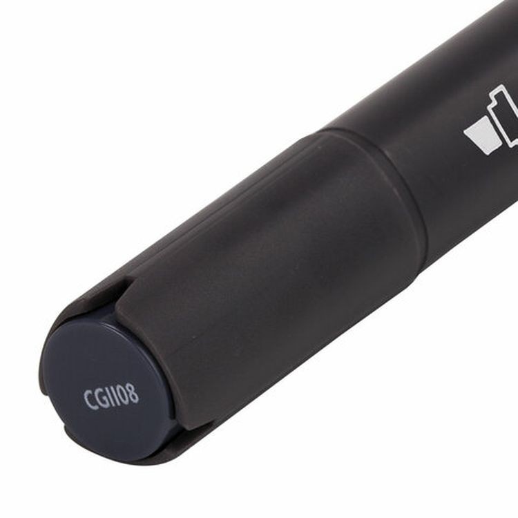 Маркер для скетчинга двусторонний 1 мм - 6 мм BRAUBERG ART CLASSIC, цвет: холодный серый 08 — картинка 6