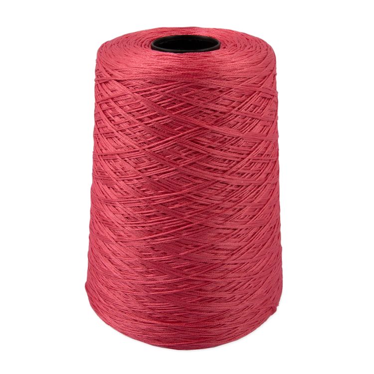 Мулине для вышивания, 100% хлопок, 480 г, 1800 м, цвет: №0116 ярко-розовый, Gamma