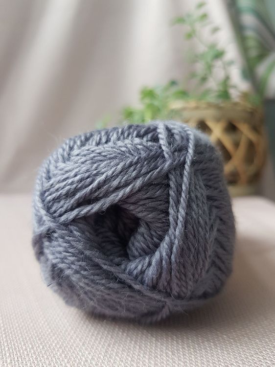 Пряжа Камтекс Бамбино (169), серый, 5 шт. по 50 г — картинка 4