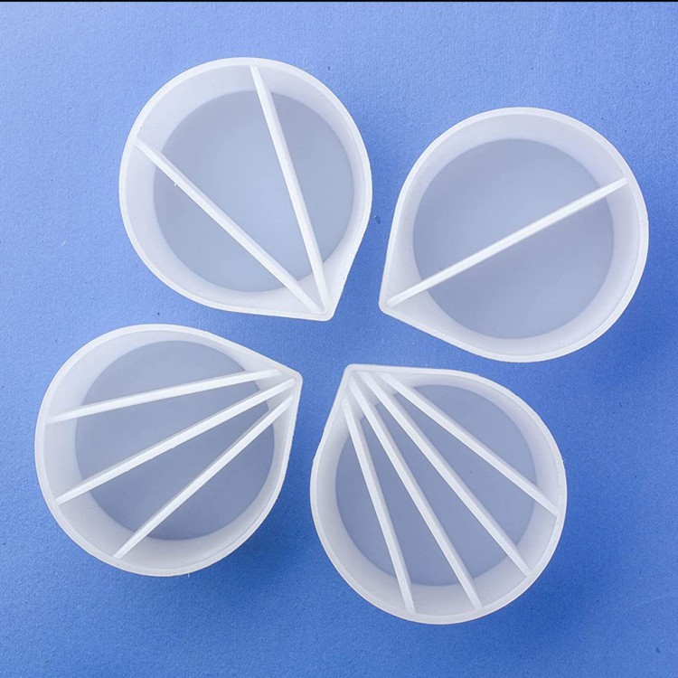 Набор силиконовых стаканчиков для Флюид Арт, 4 штуки, Epoxy Master — картинка 2