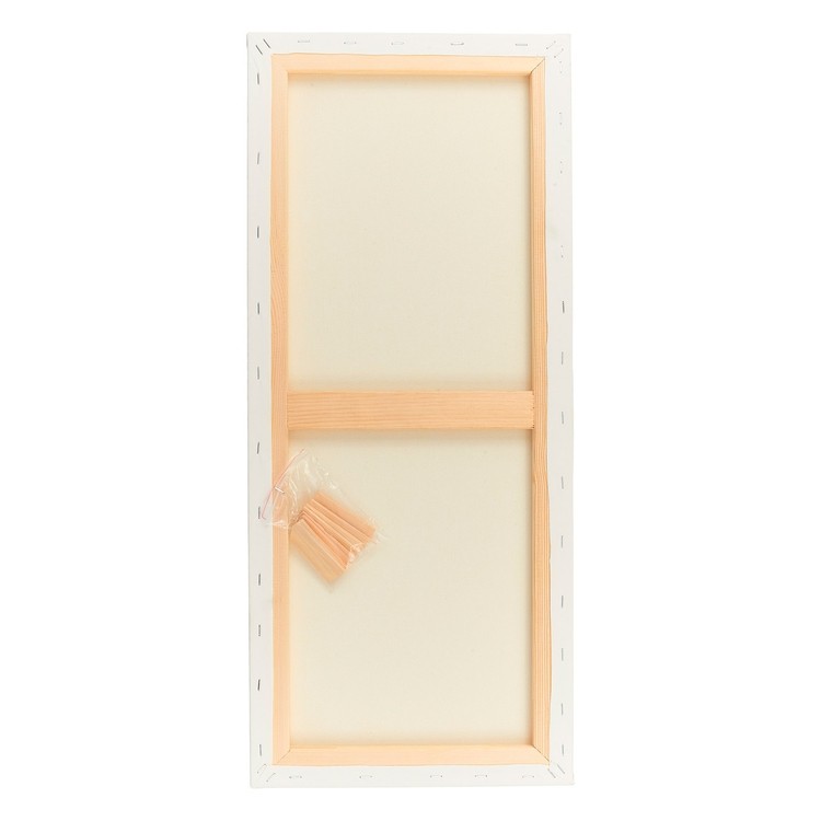 Холст грунтованный на подрамнике Малевичъ, хлопок, 30x70 см — картинка 3