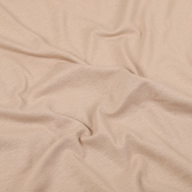 Ткань трикотаж Футер 2х нитка, опененд, 10 м x 200 см, 190 г/м², цвет: какао, TBY — картинка 2