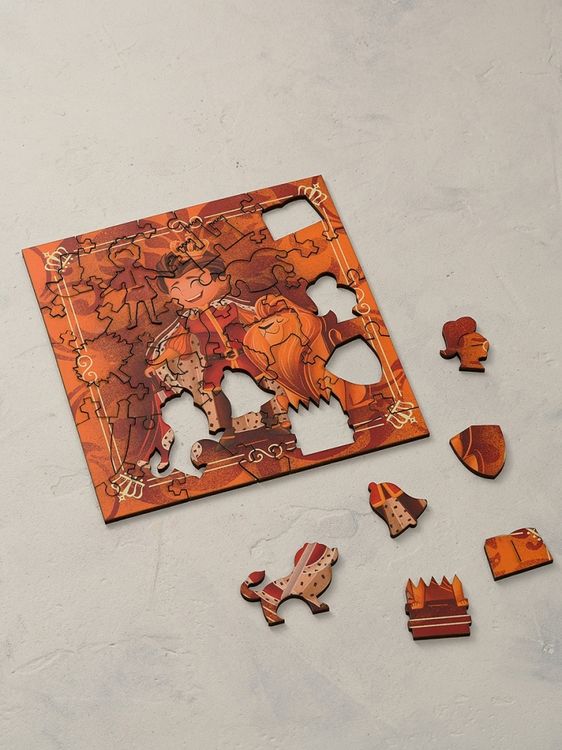 Интерактивные деревянные пазлы Mr.Puzz «Европейский Принц» — картинка 3