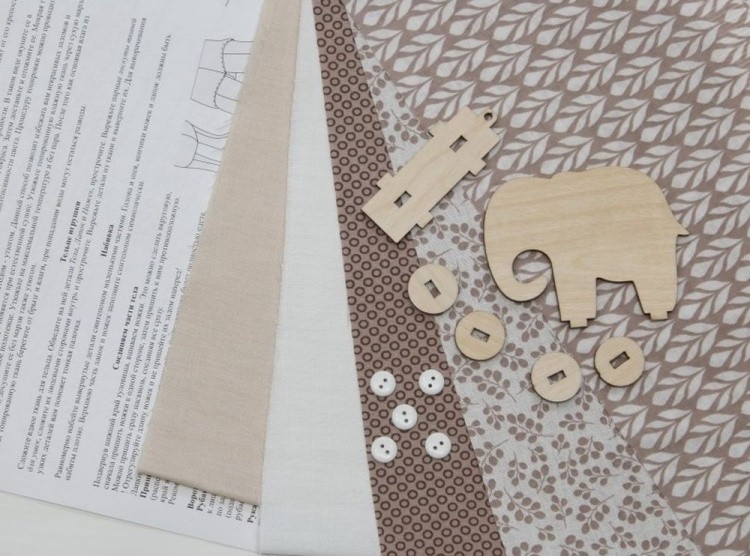 Набор для шитья игрушки «Зайчик Пабло» — картинка 2