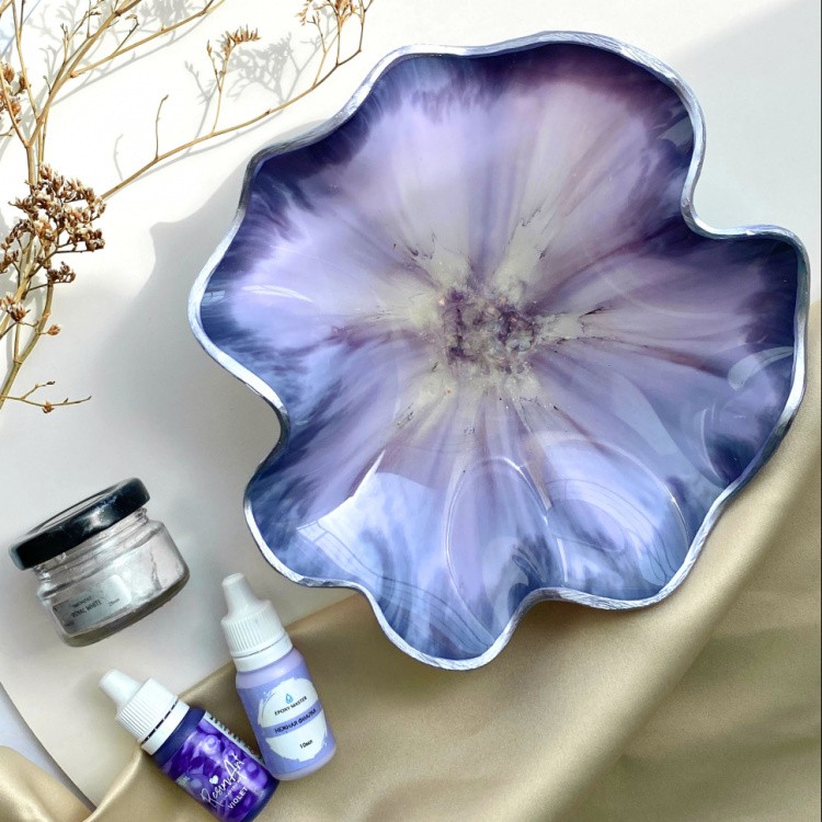 Силиконовый молд для эпоксидной смолы - Жеода большая, 21х21 см — картинка 6