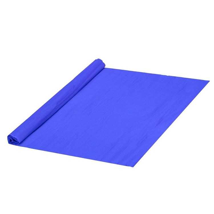 Бумага гофрированная (креповая), 32 г/м2, индиго, 50х250 см, в рулоне, Brauberg — картинка 2