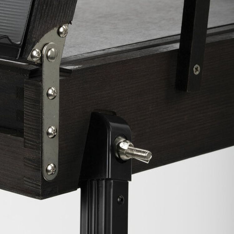 Этюдник-мольберт BRAUBERG ART PREMIERE, алюминиевые ножки, холст до 82 см, кофейный — картинка 6