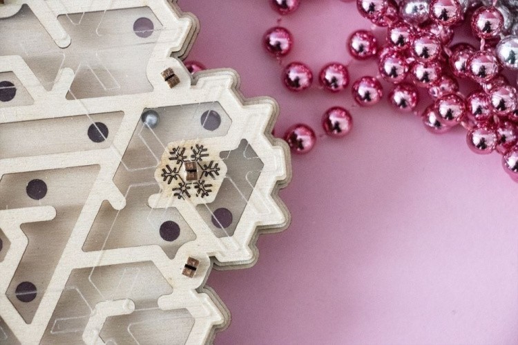 Конструктор из дерева «Снежное путешествие», UNIWOOD — картинка 4