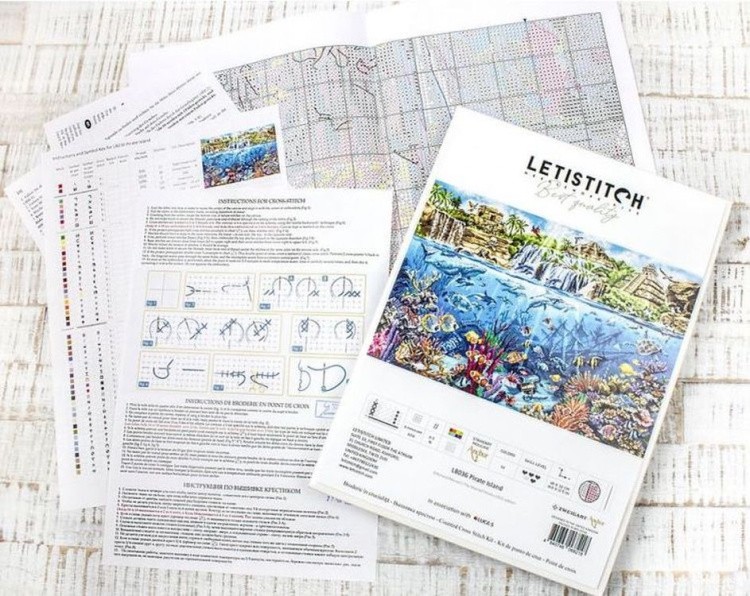 Набор для вышивания «Pirate Island» — картинка 6