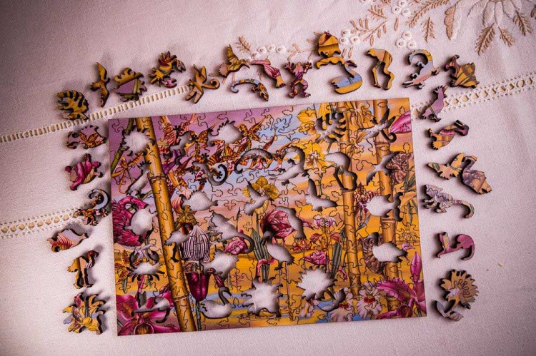 Деревянные пазлы DAVICI «Великое искусство света и тени» — картинка 5