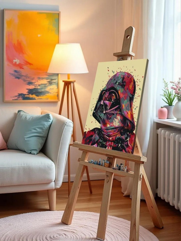 Картина по номерам «Дарт Вейдер» — картинка 10