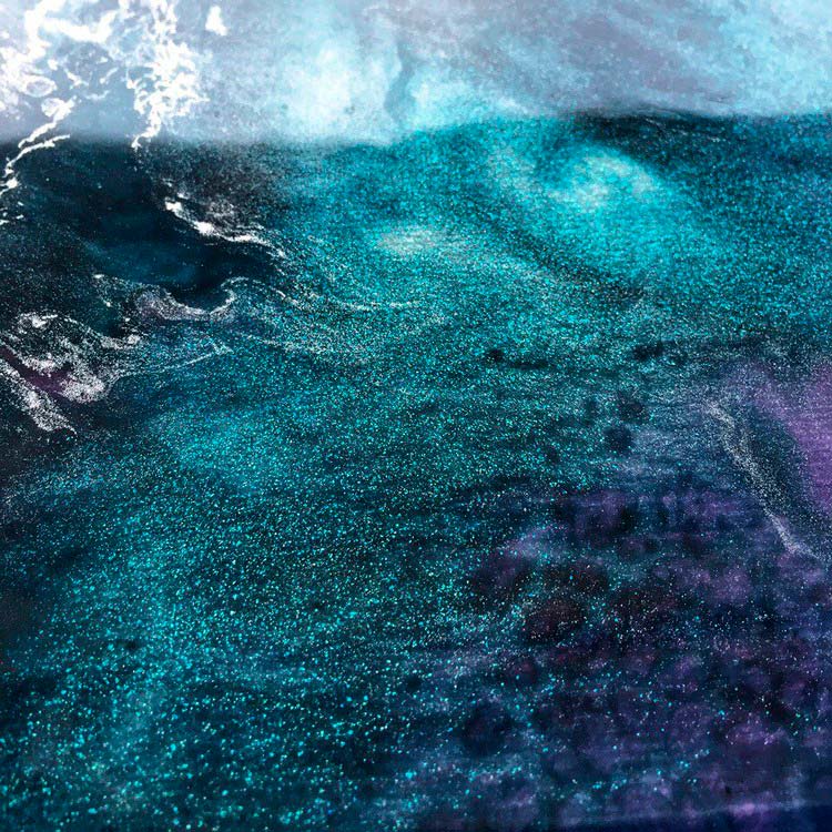 Набор для создания картины эпоксидной смолой MixArt Resin BOX Морской берег — картинка 4