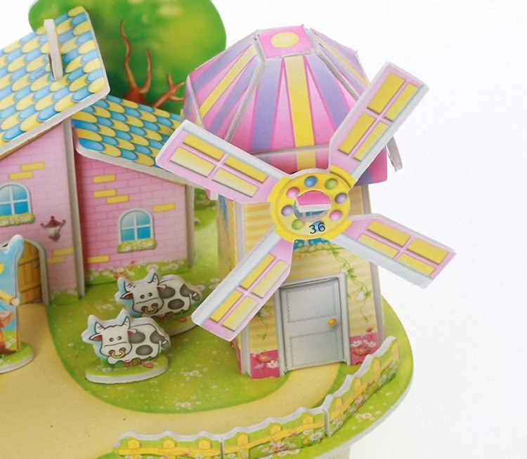 3D пазл В гостях у мельника — картинка 5