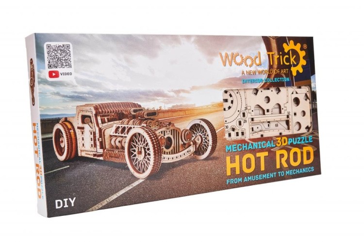 Конструктор из дерева «Хот Род», Wood Trick — картинка 6