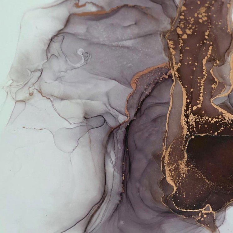 Алкогольные чернила Коричневый каштан 15 мл, Kamenskaya Ink — картинка 2