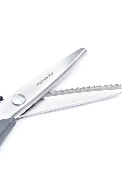 Ножницы «Волна», 23 см, шаг зубчика 5 мм, Aurora — картинка 4