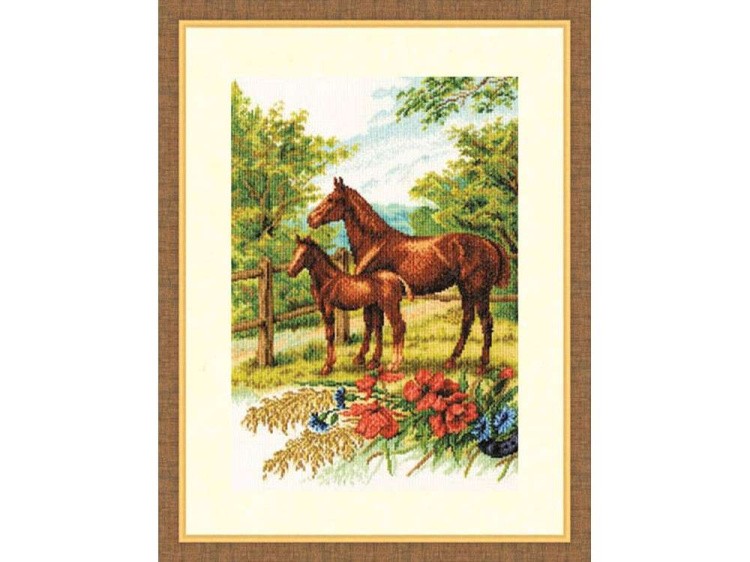 Набор для вышивания «На выгоне» — картинка 2