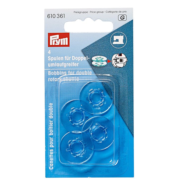 Шпульки для вертикального челнока, 4 шт., Prym — картинка 2