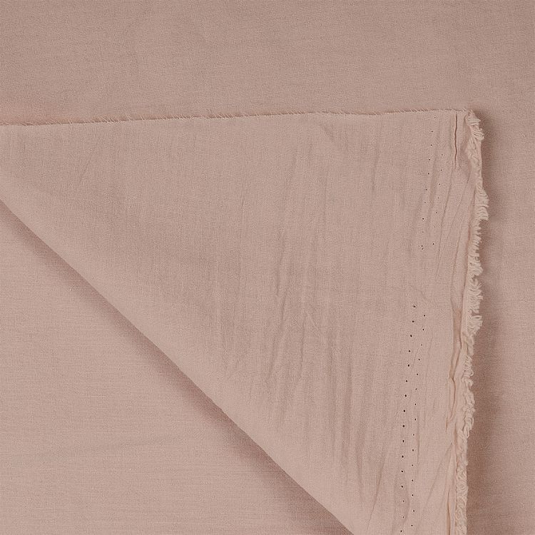 Ткань Хлопок крэш, 5 м х 150 см, 90 г/м², цвет: латте, TBY — картинка 5