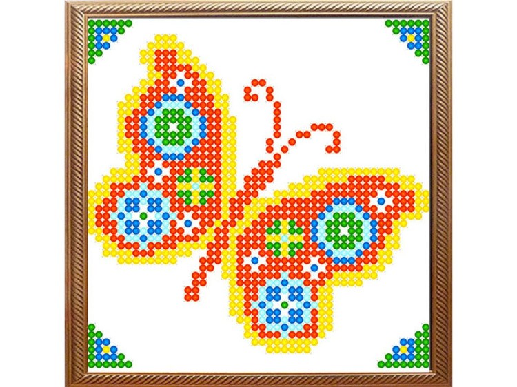 Рисунок на ткани «Бабочка»