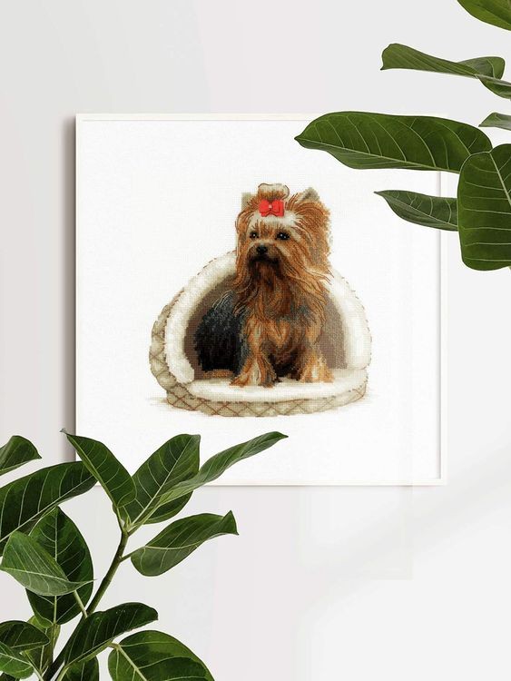 Набор для вышивания «Йоркширский терьер» — картинка 5