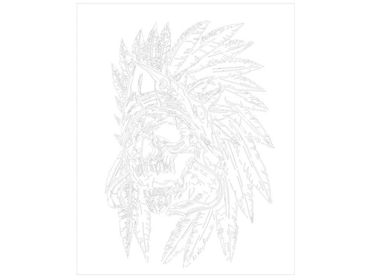 Картина по номерам «Шаман 2» — картинка 3