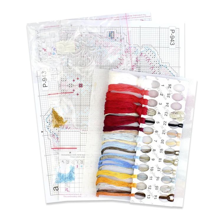 Набор для вышивания «Дед Мороз, с подставкой» — картинка 4