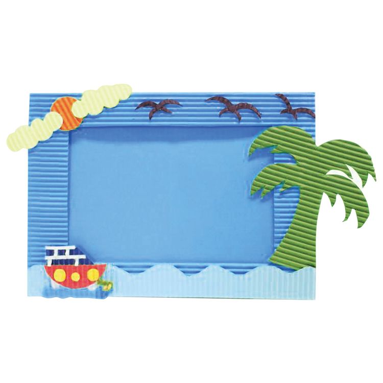 Цветная бумага А4 гофрированная, 8 листов, 8 цветов, ОСТРОВ СОКРОВИЩ — картинка 4