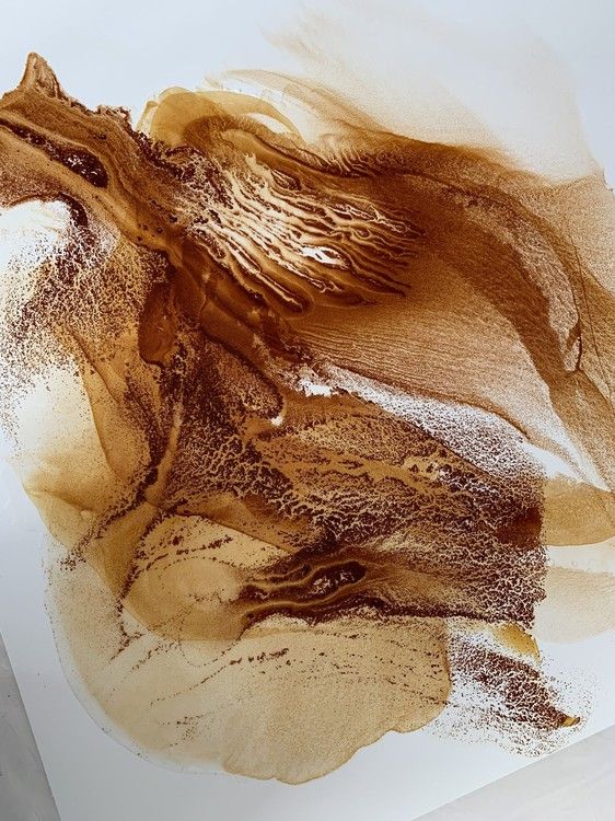 Спиртовые чернила расслаивающиеся Песок, Kamenskaya Ink — картинка 3