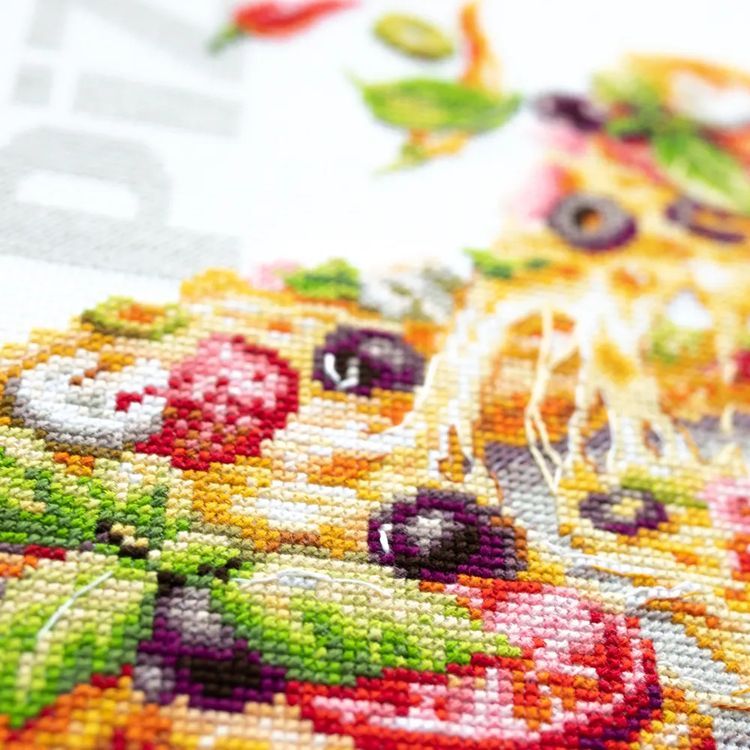 Набор для вышивания «Пицца» — картинка 6