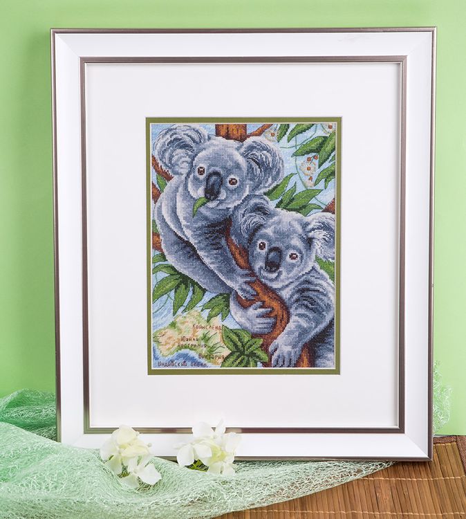 Набор для вышивания «Пушистые коалы» — картинка 2