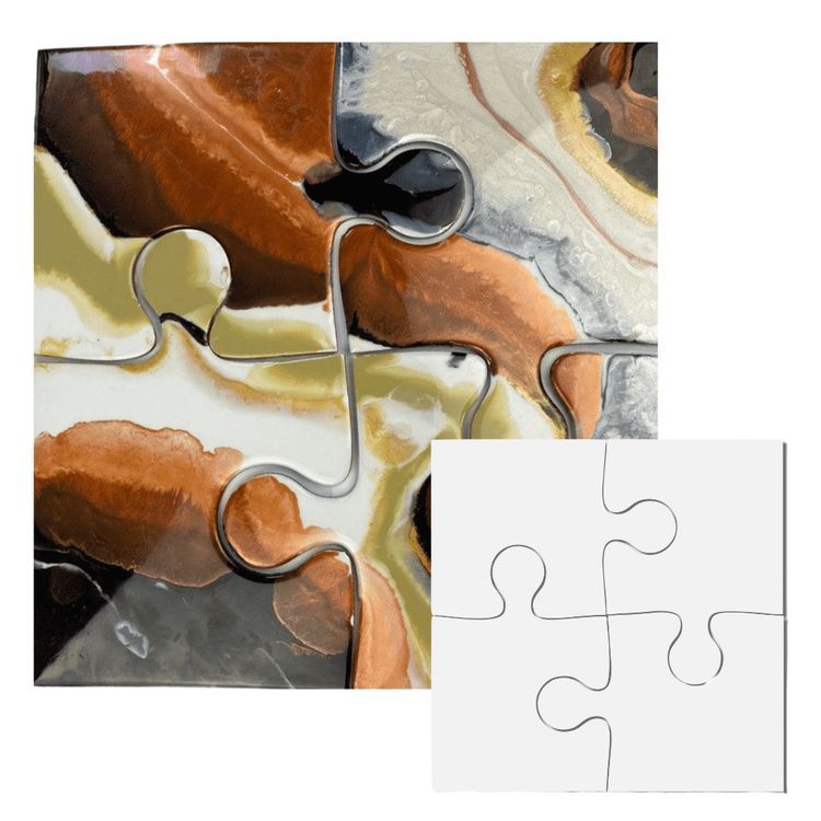 Артборд односторонний Пазл из 4 элементов, 40х40 см — картинка 2