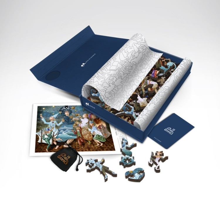 Деревянные пазлы DAVICI «Жонглеры» — картинка 13