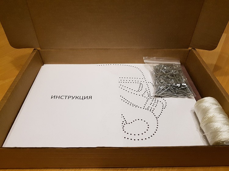 Набор для творчества STRING ART «Шлем клона» — картинка 2