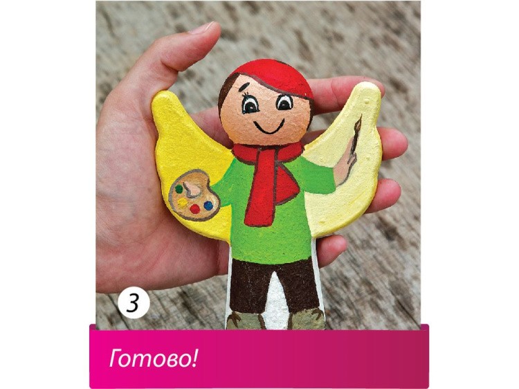 Набор для творчества «Раскрась своего Ангела (Волна)» — картинка 4