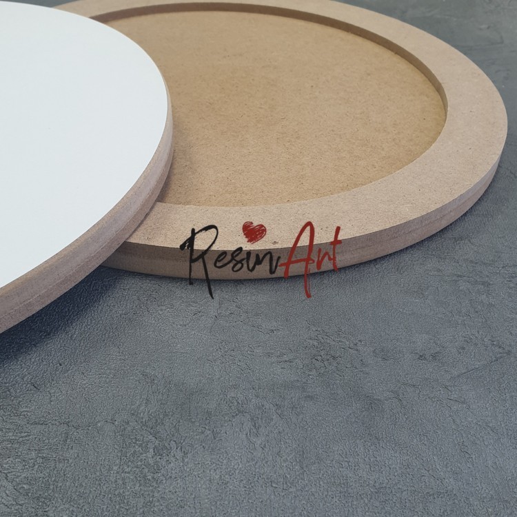 Артборд - Круг (с ламинацией), с усилением 0,5 см (70 см), 1 шт., ResinArt — картинка 2