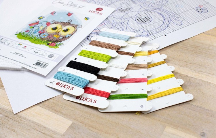 Набор для вышивания «Счастливая сова» — картинка 2