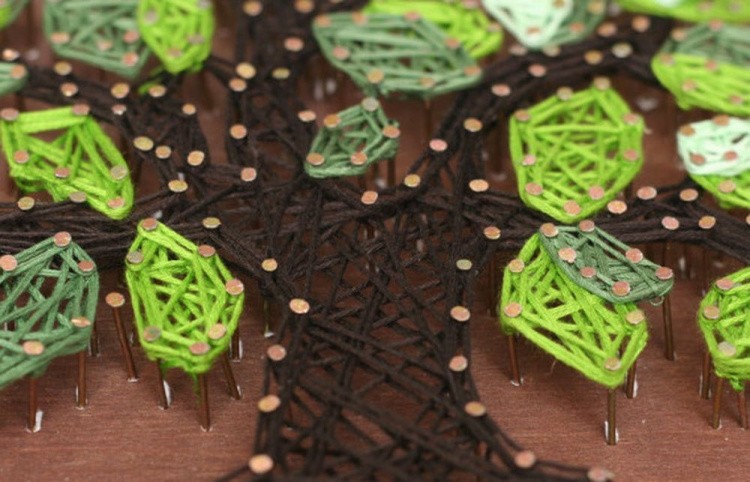 Набор для творчества STRING ART «Дерево» — картинка 5