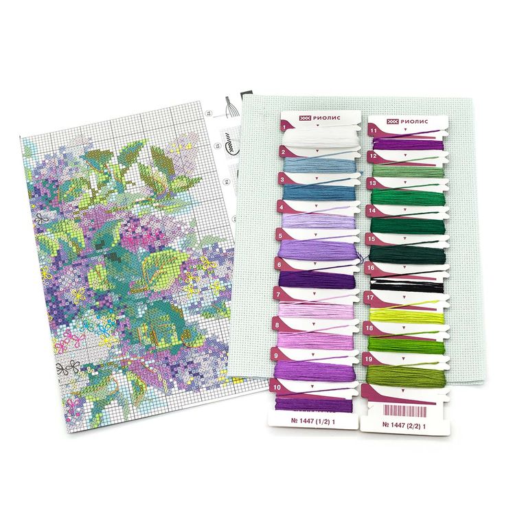 Набор для вышивания «Нежная сирень» — картинка 3