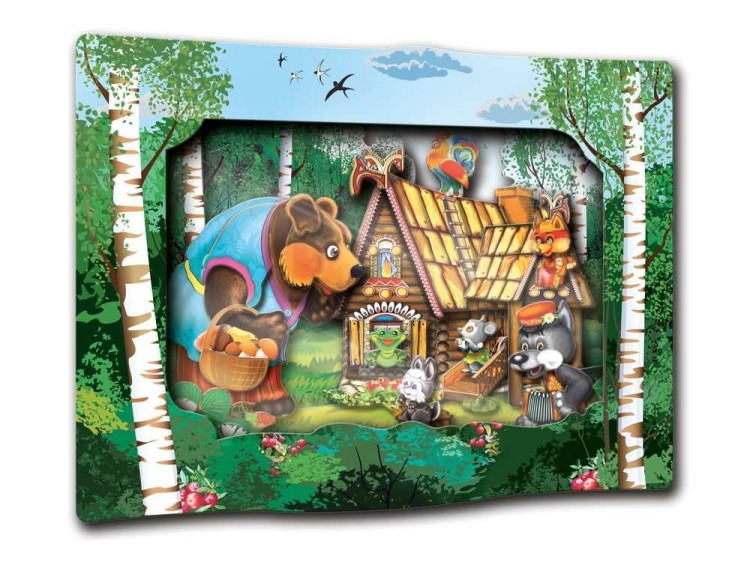 Объемная картина «Теремок» — картинка 3