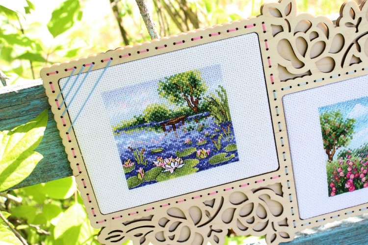 Набор для вышивания «Водяные лилии» — картинка 3