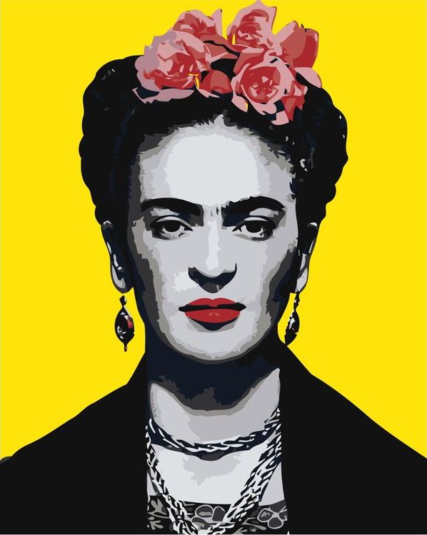 Картина по номерам «Фрида Кало»