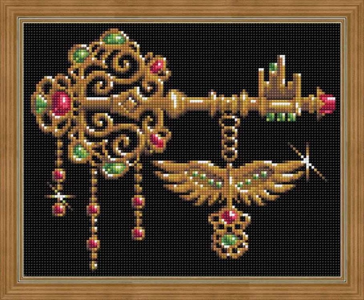 Алмазная вышивка «Ключ от всех дверей» — картинка 2