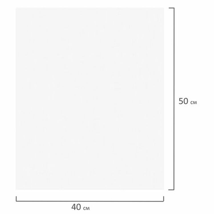 Холст на подрамнике BRAUBERG ART DEBUT, 40х50 см, грунтованный, 100% хлопок, мелкое зерно — картинка 6